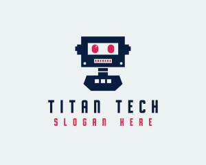 Tech Robot Toy logo design