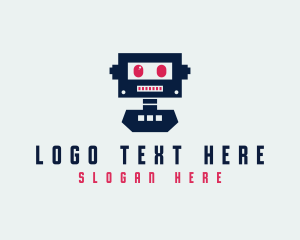 Toy Store - Tech Robot Toy logo design