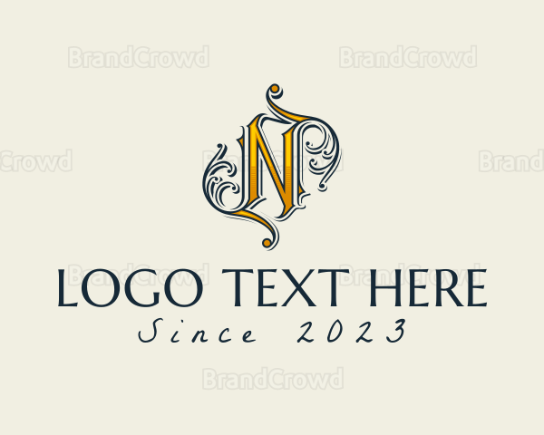 Gothic Decor Tattoo Logo