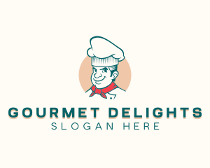 Chef Gourmet Cook logo design