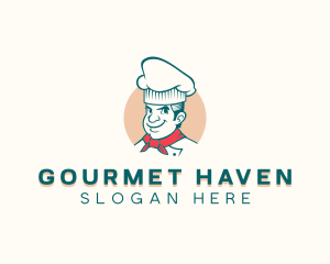 Chef Gourmet Cook logo design