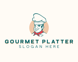 Chef Gourmet Cook logo design