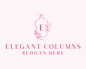 Elegant Flower Spa  logo design