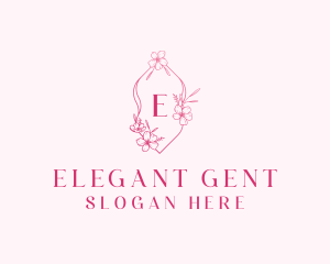 Elegant Flower Spa  logo design