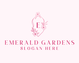 Elegant Flower Spa  logo design