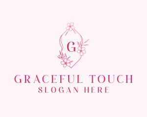 Elegant Flower Spa  logo design