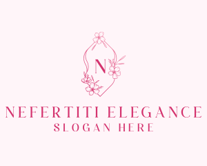 Elegant Flower Spa  logo design