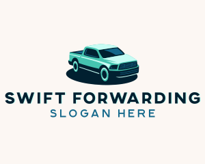 Pickup Truck Mover logo design