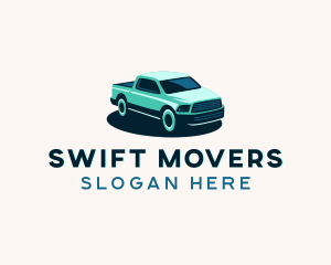 Mover - Pickup Truck Mover logo design
