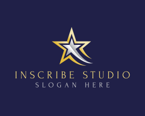 Swoosh Star Studio logo design