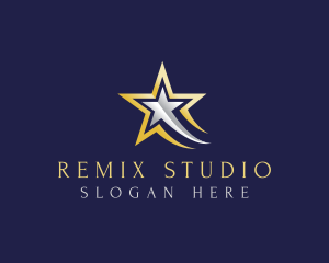 Swoosh Star Studio logo design