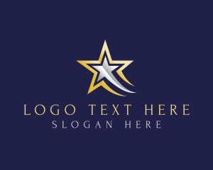 Swoosh Star Studio logo design