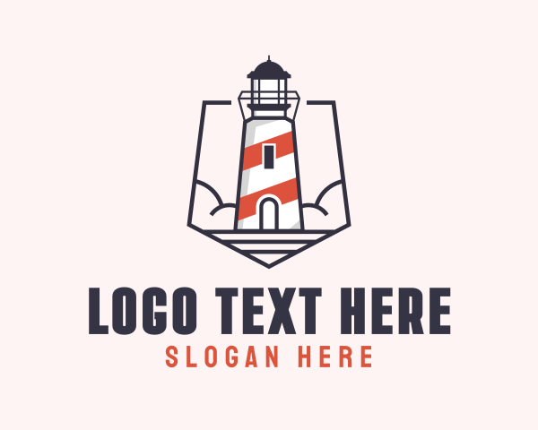 Coastal - Coastal Tower Lighthouse logo design