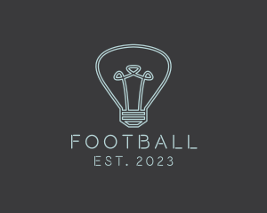 Training - Electrical Edison Bulb logo design