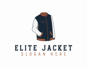 Jacket - Retro Varsity Jacket logo design