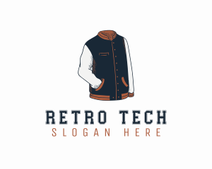 Retro Varsity Jacket logo design