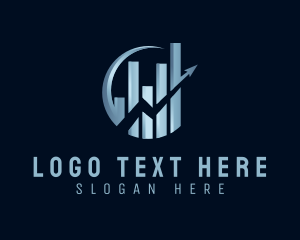 Selling - Finance Graph Chart logo design