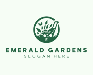 Mower Garden Landscaper logo design