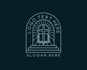 Retreat - Holy Bible Worship logo design