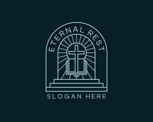 Funeral Home - Holy Bible Worship logo design