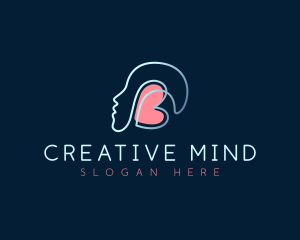 Mind Heart Wellness logo design