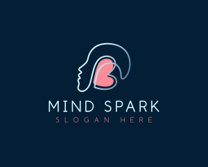 Mind Heart Wellness logo design