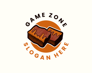 Sweet Brownies Dessert Logo