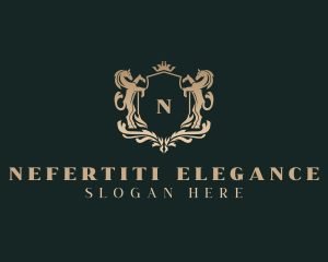 Elegant Regal Horse  logo design