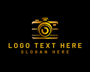 Dlsr - Camera Photography Media logo design