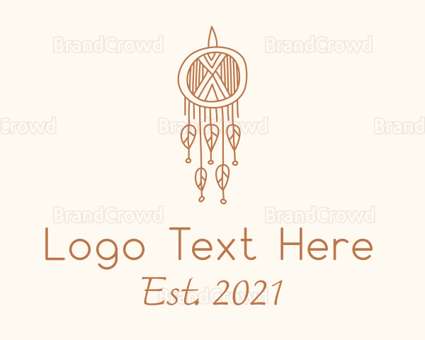 Boho Dreamcatcher Macrame Logo