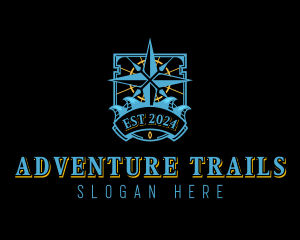 Adventure Traveler Exploration logo design