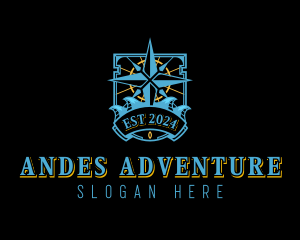 Adventure Traveler Exploration logo design