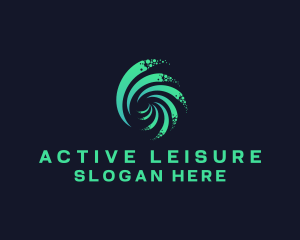 Recreational - Creative Wave Swirl logo design