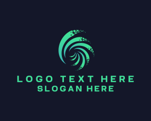 Creative Wave Swirl Logo