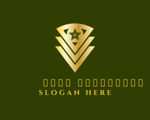 Army Badge Star Logo