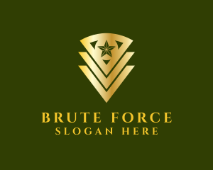 Army Badge Star logo design