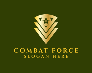 Army Badge Star logo design