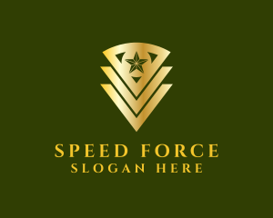 Army Badge Star logo design