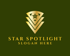 Army Badge Star logo design