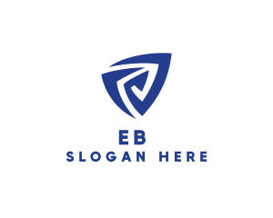 Modern Tech Letter E Logo