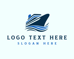 Cruise Ship Yacht Logo