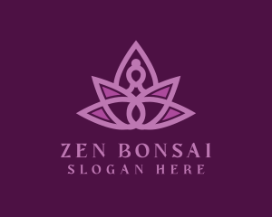 Zen Lotus Yoga  logo design