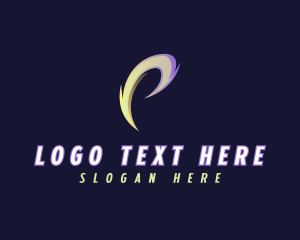 Overlay - Startup Business Letter P logo design