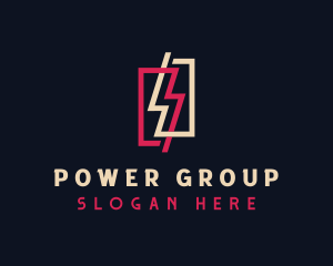Electric Thunder Bolt Logo