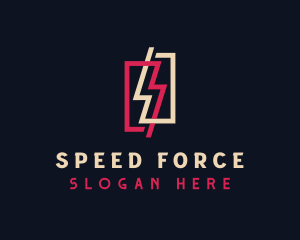 Electric Thunder Bolt logo design