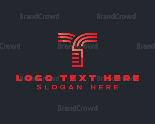 Generic Business Letter T Logo