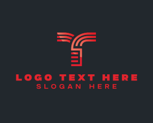 Generic Business Letter T logo design