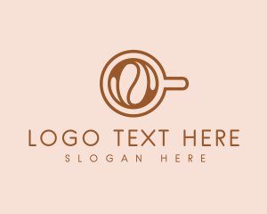 Artisanal Cafe Coffee Cup Logo