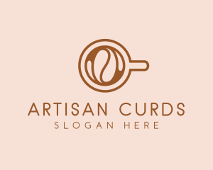 Artisanal Cafe Coffee Cup logo design