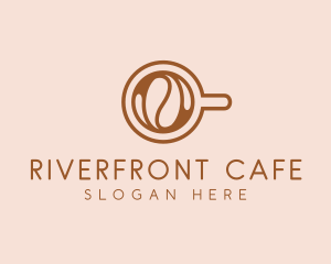 Artisanal Cafe Coffee Cup logo design